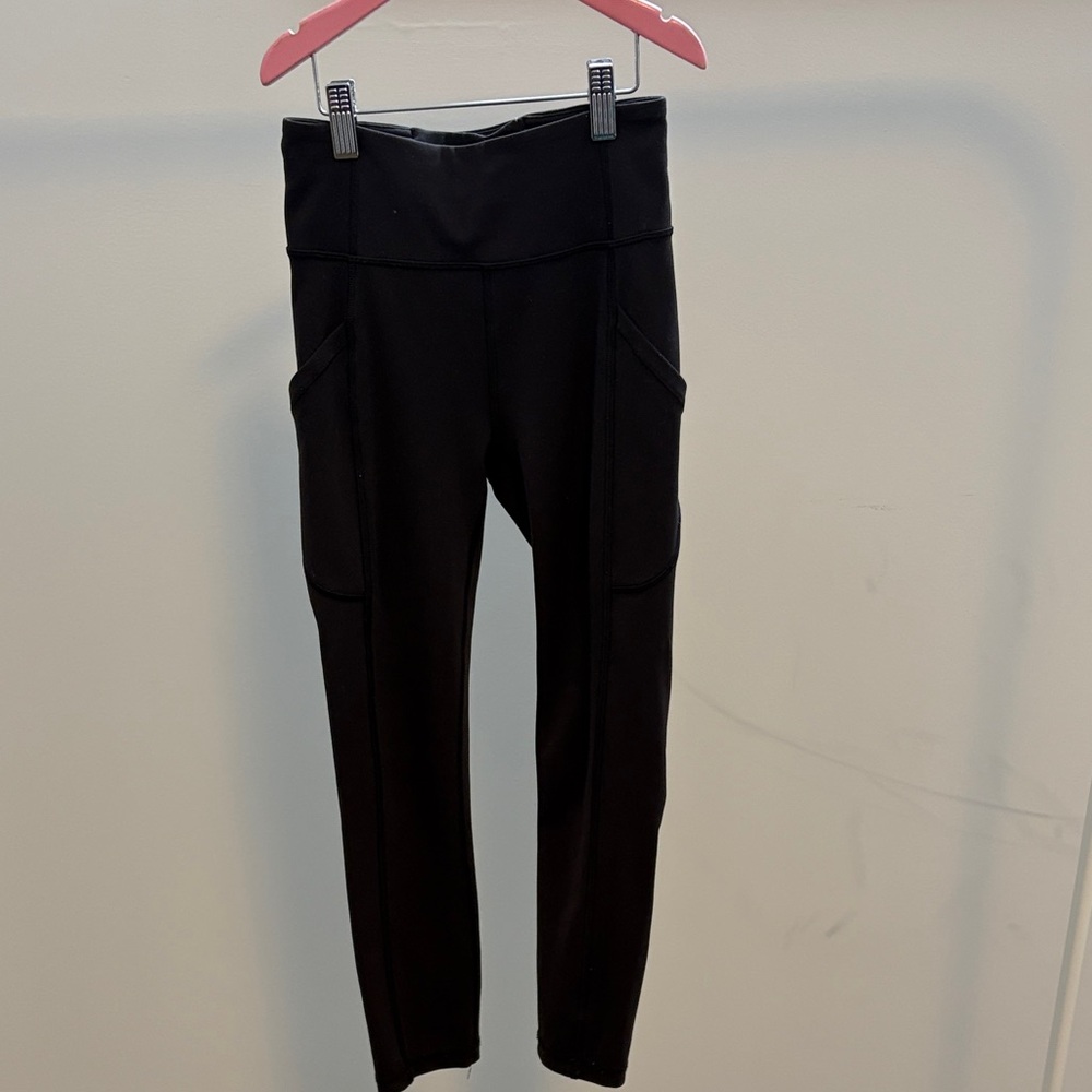 Lululemon wonder train tights, black - size 2